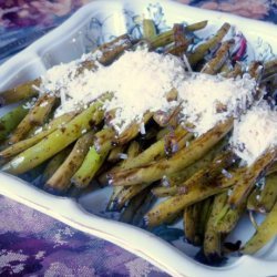 Balsamic-Parmesan Green Beans