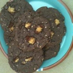 German Chocolate Cake Mix Cookies