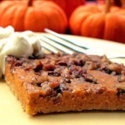 Pumpkin Pie Squares