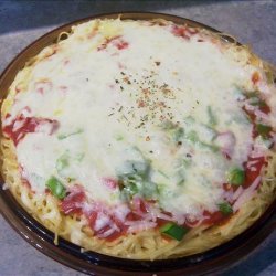 Spaghetti Pizza Pie