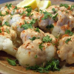 Arabian Cauliflower With Tahini