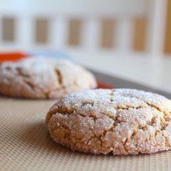 Big Soft Ginger Cookies