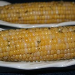 Corn on the Cob With Garlic Herb Butter (Crock Pot)