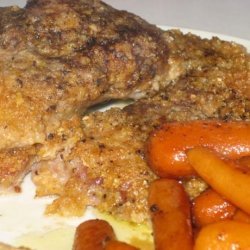 Breaded baked Pork steak