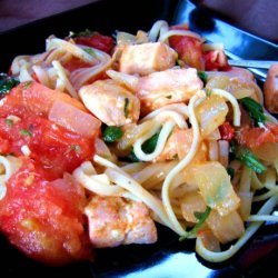 Penzey's Pasta With Spinach, Tomatoes, & Feta