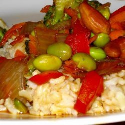 Vegetable and Cashew Stir Fry