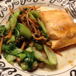 Ginger-Soy Salmon & Bok Choy