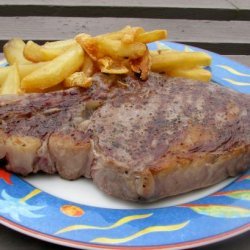 Greek Grilled Ribeye Steaks