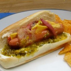 Cheesy Hot Dogs