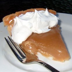 No Bake Maple Syrup Pie