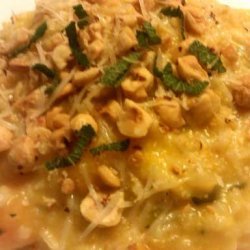 Butternut Squash, Sage and Hazelnut Risotto