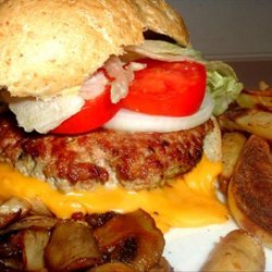 Spicy Grilled Turkey Burgers