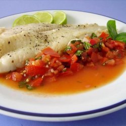 Halibut With Fresh Tomato Sauce