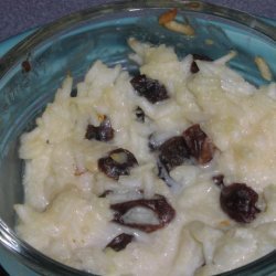 Orange Rice Pudding