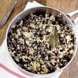 Brown and Wild Rice Pilaf