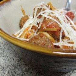 Crock Pot Spaghetti and Meatballs