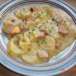 Country Scalloped Potatoes & Ham (Crock Pot)