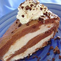 Nutella Black & White Cheesecake