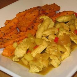 Chicken Breasts With Apple Curry Sauce