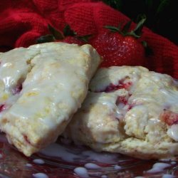 Strawberries and Cream Scones