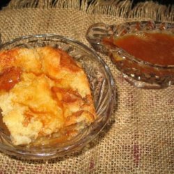 Irish Cream Bread Pudding With Caramel Irish Cream Sauce