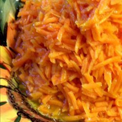 Orange-Glazed Shredded Carrots (Reduced or Low-Fat)