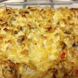 Turkey Noodle-Poppy Seed Casserole