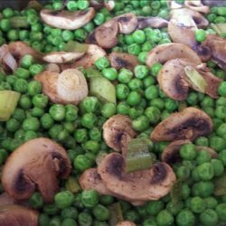 Peas With Mushrooms