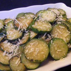 Stir Fry Parmesan Zucchini