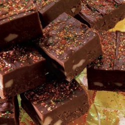 Three-Chocolate Fudge