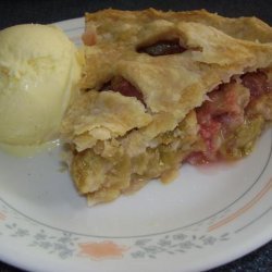 Rhubarb Pie