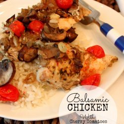 Balsamic Chicken With Mushrooms