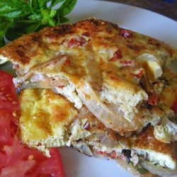 Tomato and Basil Frittata