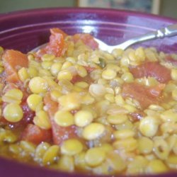 Quick Lentil Italian Tomato Soup