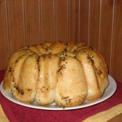 Easy Garlic Herb Rolls.