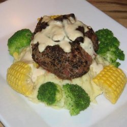 Sirloin With Creamy Pepper Sauce