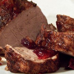 Cinnamon-Cranberry Pork Tenderloin