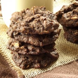 Vegan Double Chocolate Chip Cookies