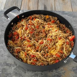 One-Skillet Spaghetti