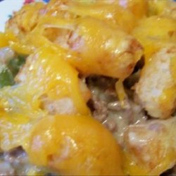 Tater Tot Casserole - Low Fat