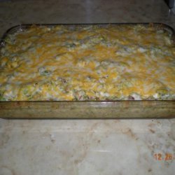 Easiest Broccoli Rice Casserole