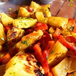 Grilled Pineapple and Avocado Salsa