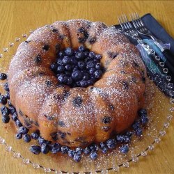 Wild Blueberry Bundt Cake