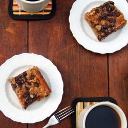 Chocolate-Banana Coffee Cake