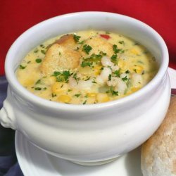 Corn Chowder With Shrimp