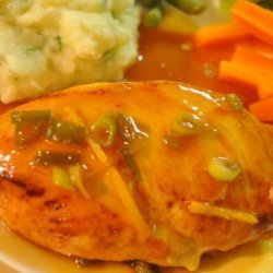 Chicken With Apricot-Ginger Sauce