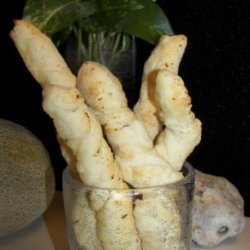 Rosemary Breadstick Twists