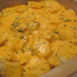 Easy Cheddar Potato Bake