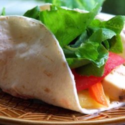 Crunchy Chunky Chicken Wrap