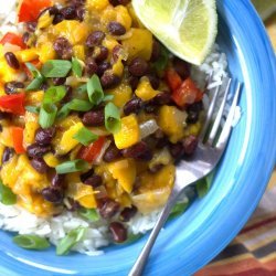 Black Beans & Rice With Mango